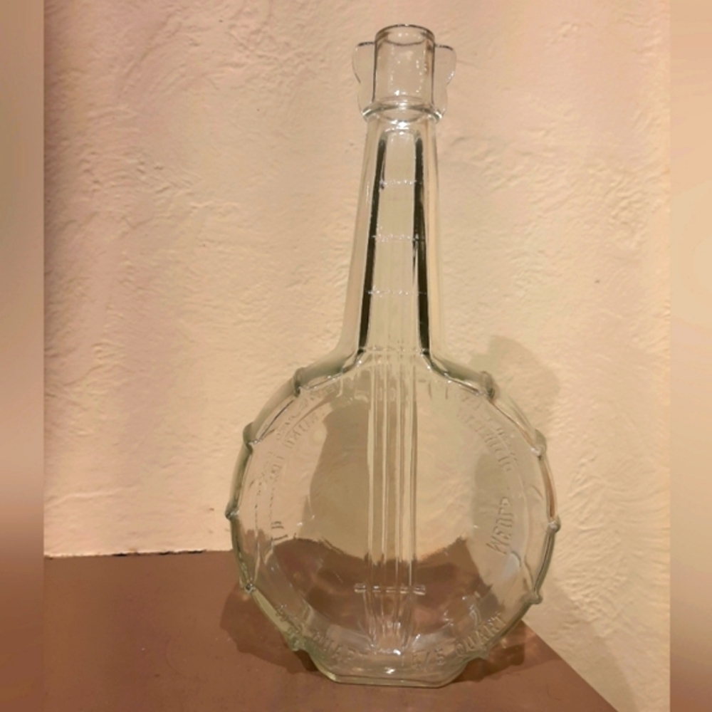 Vintage banjo bottle